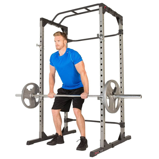 Fitness Reality 810XLT Super Max Power Cage, station de musculation robuste avec une charge maximale de 363 kg - Boulby Market