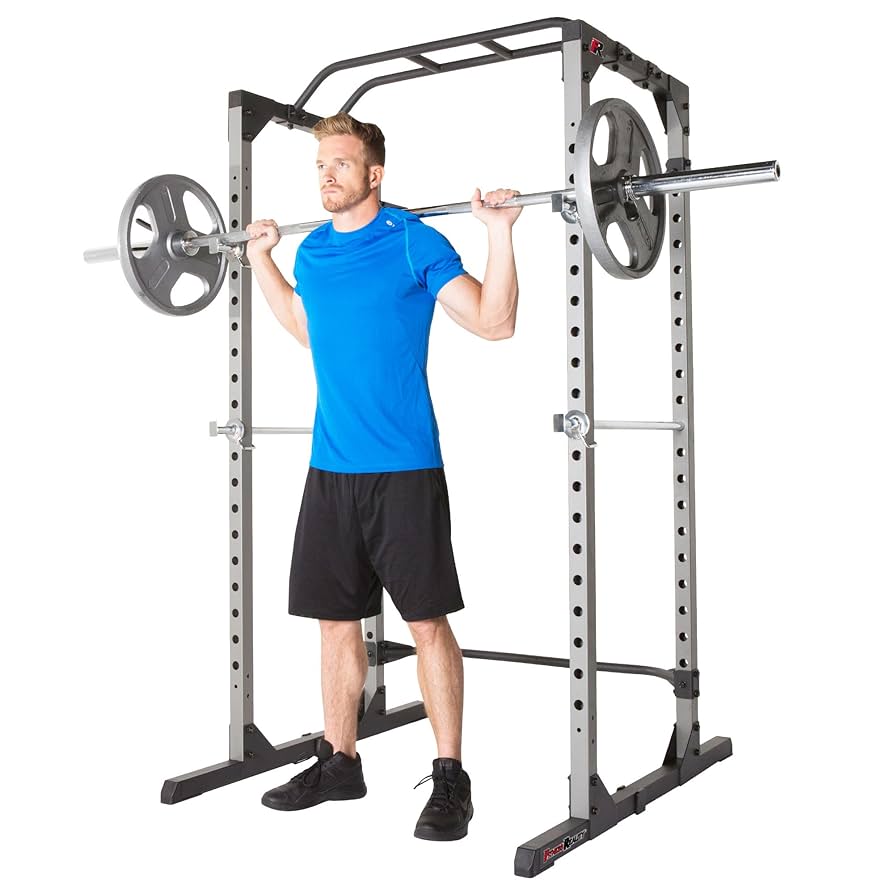Fitness Reality 810XLT Super Max Power Cage, station de musculation robuste avec une charge maximale de 363 kg - Boulby Market